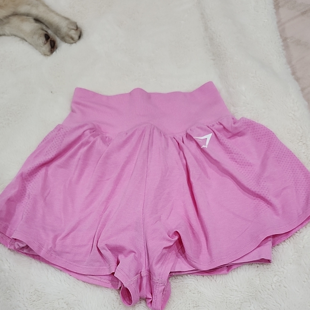 Gymshark Light Pink Athletic Shorts